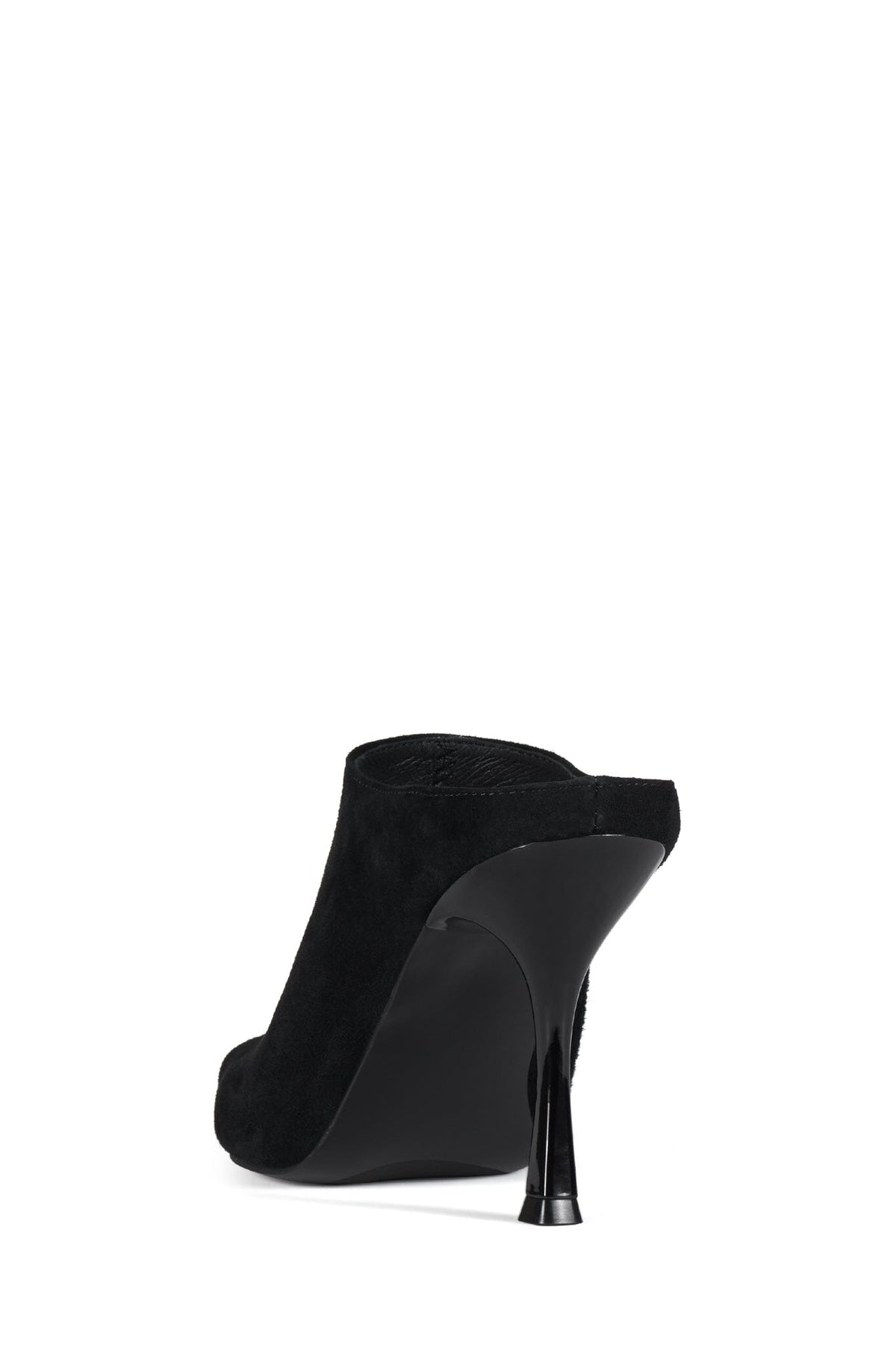 GOOD-FORM Jeffrey Campbell Stiletto Mule Black Suede