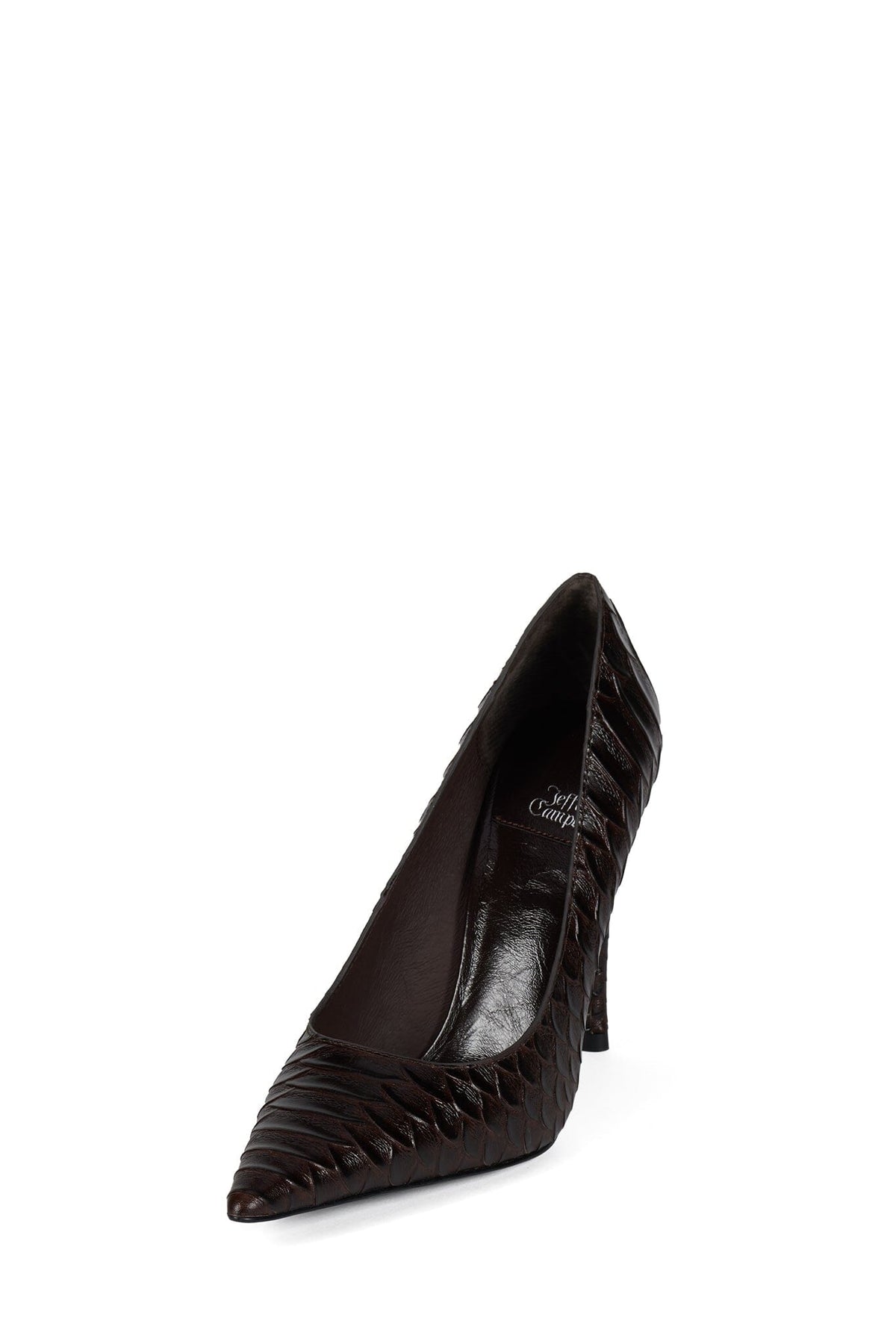 GOOD-LUCK Jeffrey Campbell Stiletto Heel Brown Snake
_hover