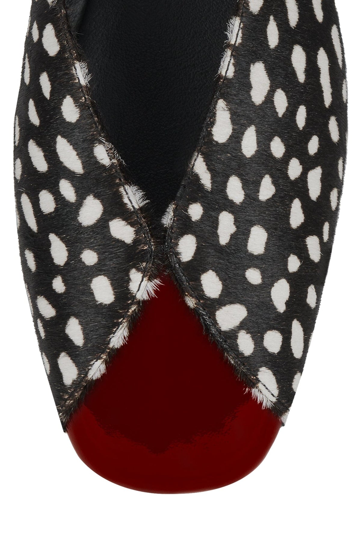 GRASP-F Jeffrey Campbell Flat Black White Dot Red  