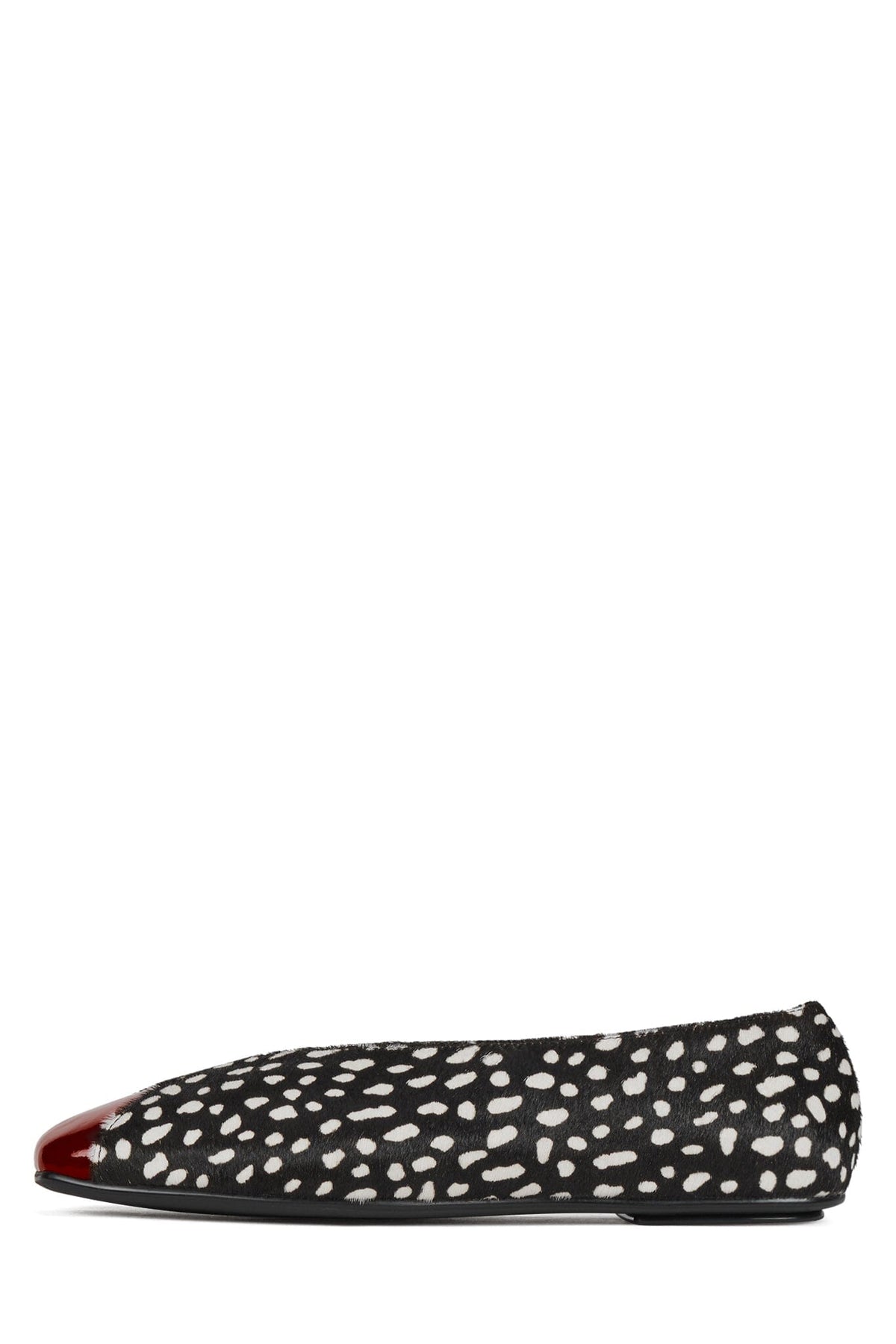 GRASP-F Jeffrey Campbell Flat Black White Dot Red  