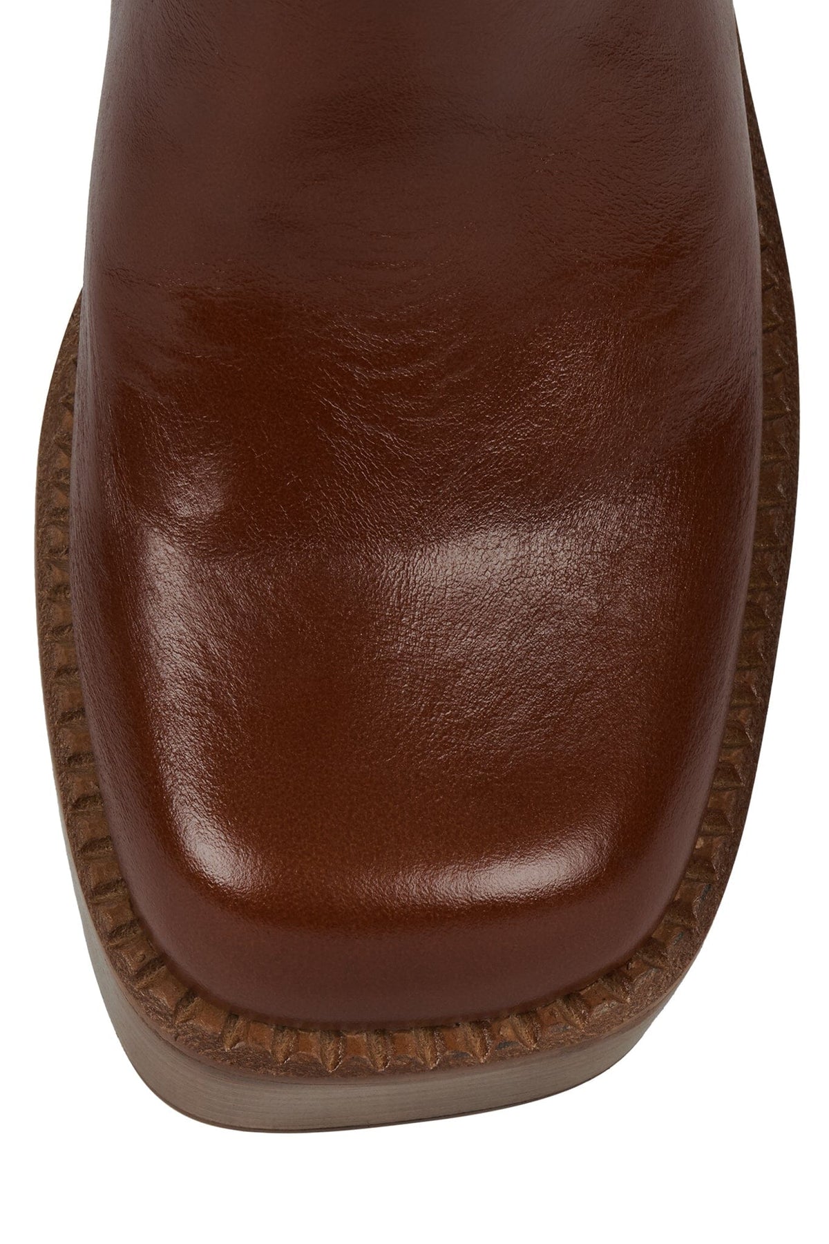 GROUPIE Platform Boot Caramel