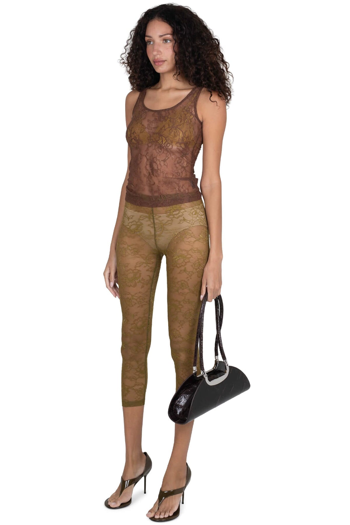 HARMONIOUS Jeffrey Campbell Pants Olive 