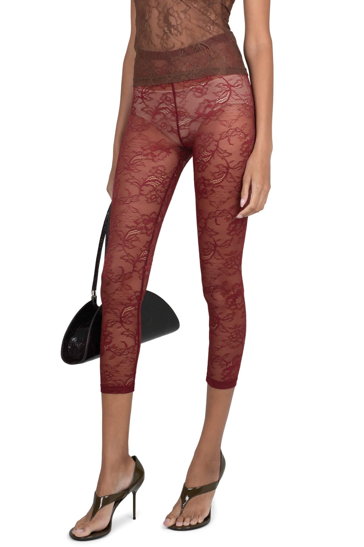 HARMONIOUS Jeffrey Campbell Pants Wine
