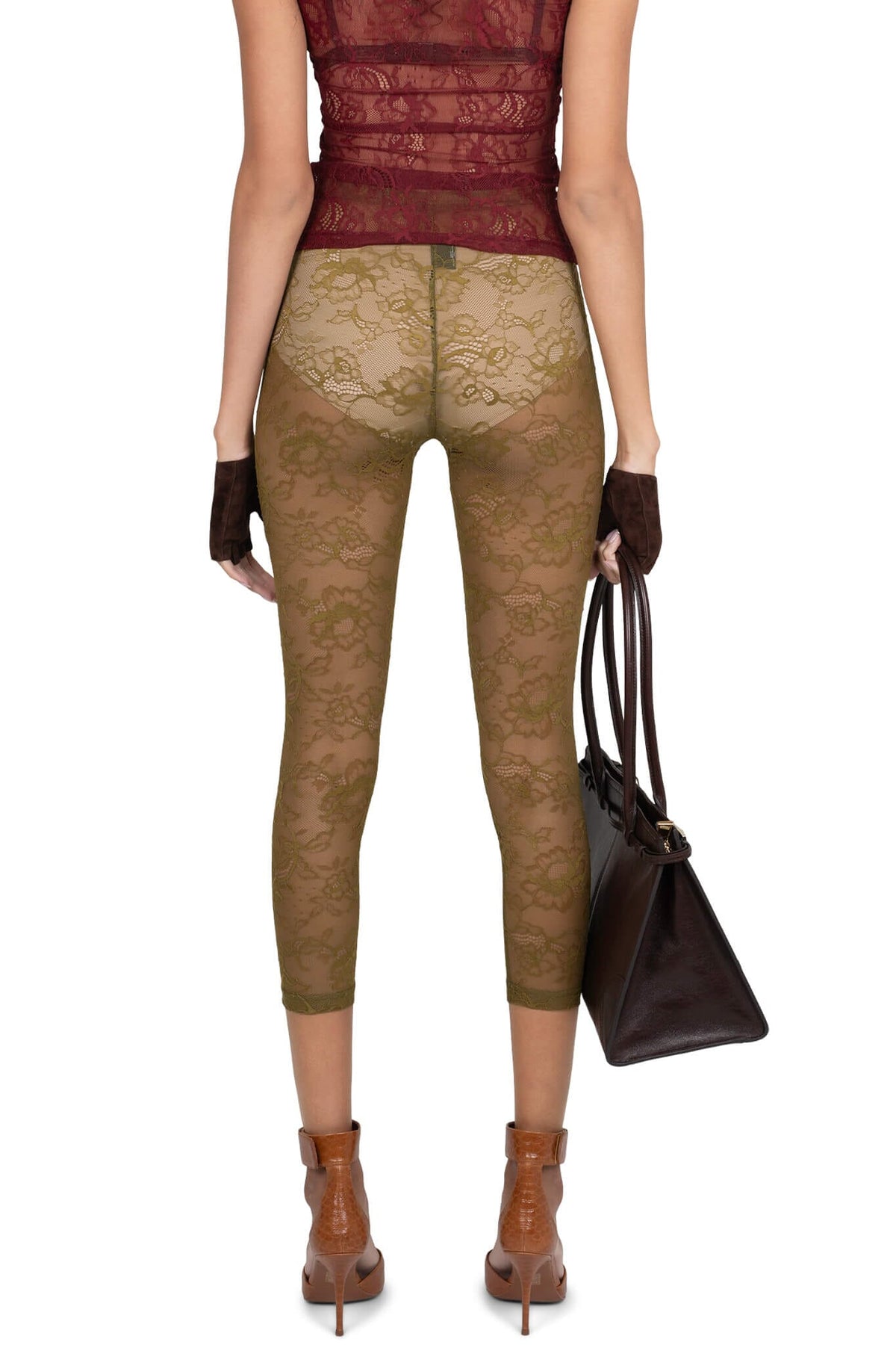 HARMONIOUS Jeffrey Campbell Pants Olive 