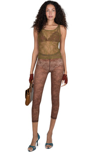HARMONIOUS Jeffrey Campbell Pants Coffee 