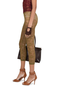 HARMONIOUS Jeffrey Campbell Pants Olive _hover