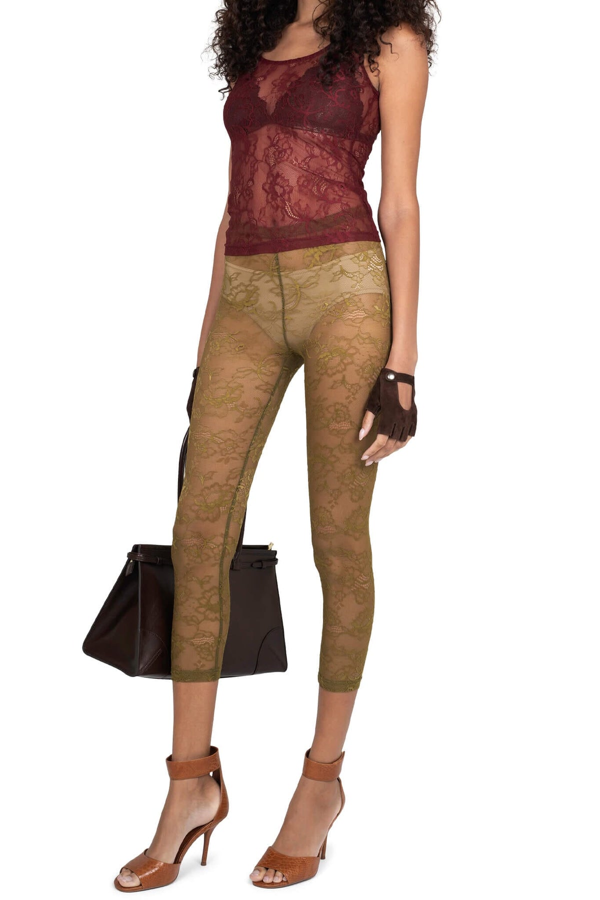 HARMONIOUS Jeffrey Campbell Pants Olive 