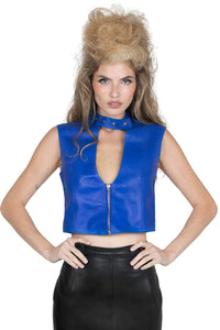 HEAVYMETAL TOP Top YYH Blue XS 