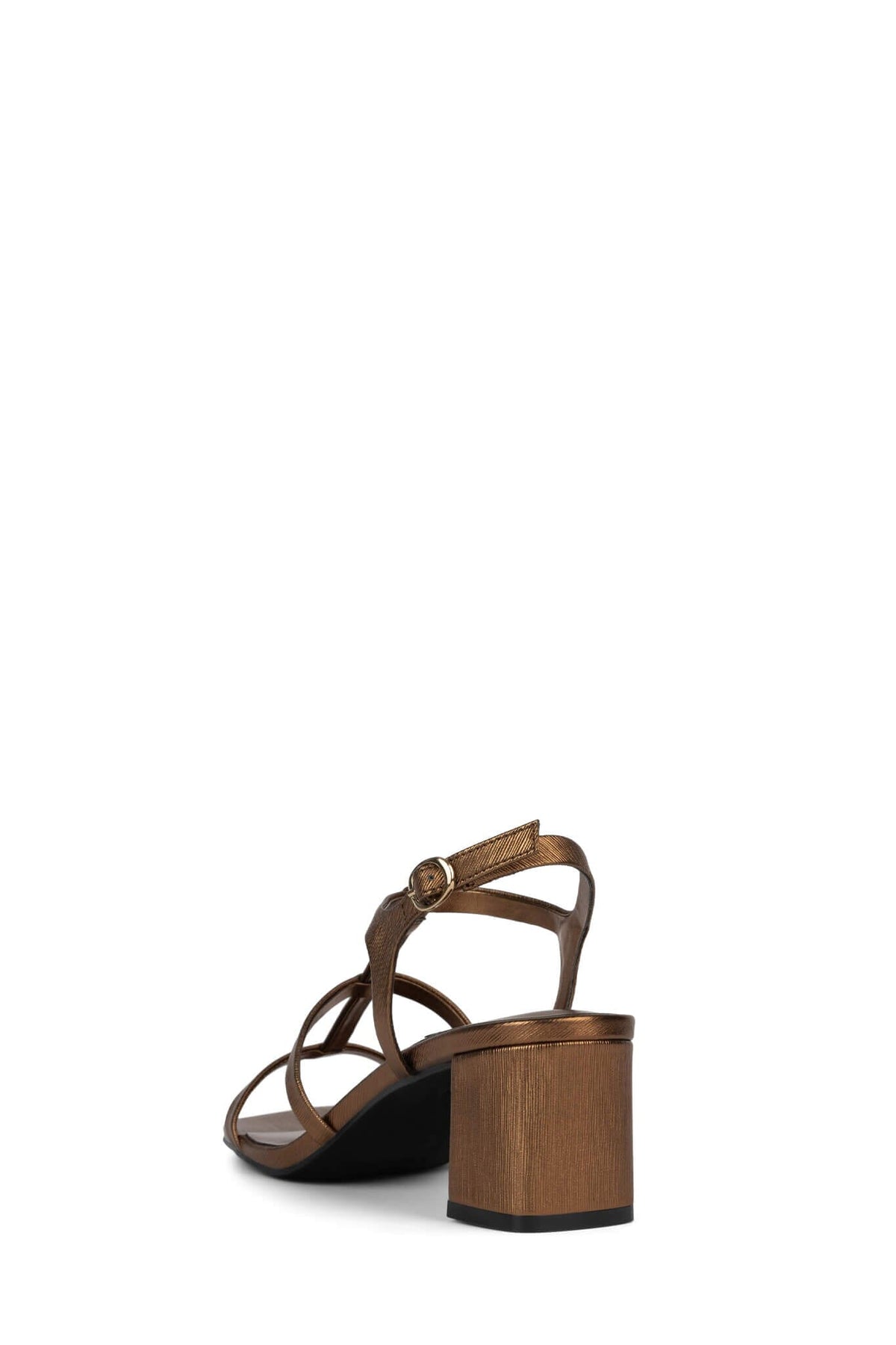 HELIOS Jeffrey Campbell Heeled Sandals Bronze Lines