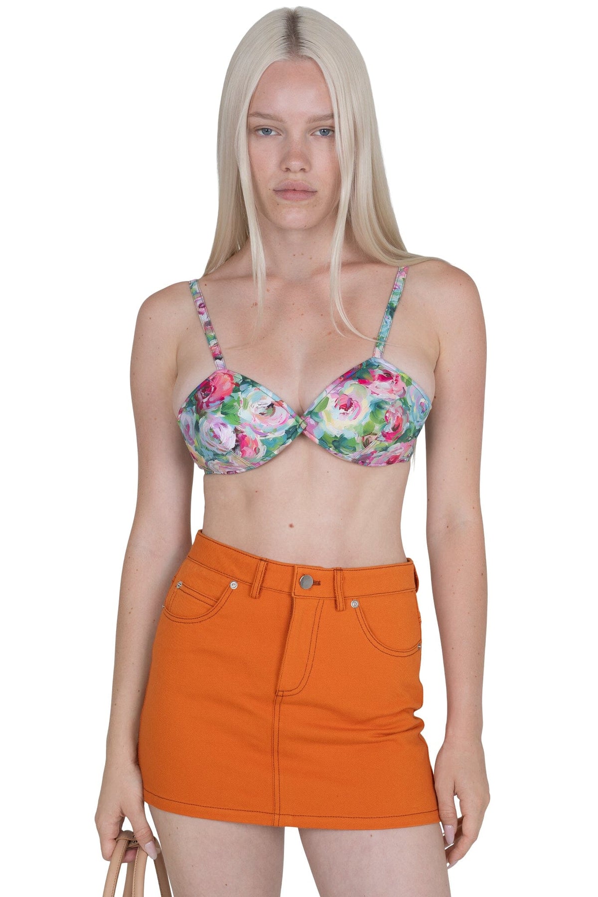 HEY-NOW Jeffrey Campbell Skirt Orange