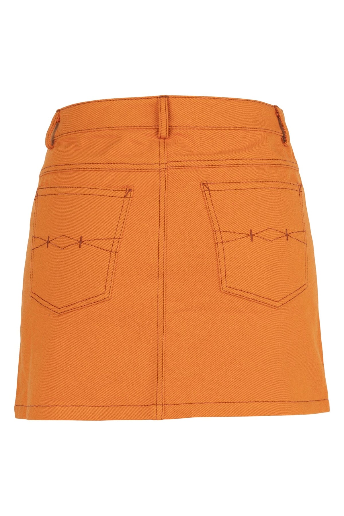 HEY-NOW Jeffrey Campbell Skirt Orange _hover