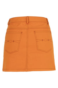 HEY-NOW Jeffrey Campbell Skirt Orange _hover