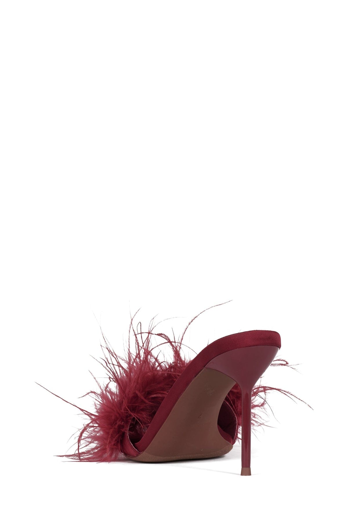 HEY-YA Heeled Mule Red Satin Combo