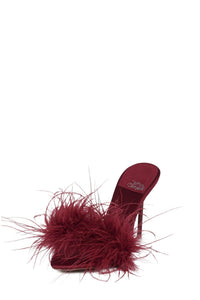 HEY-YA Heeled Mule Red Satin Combo _hover