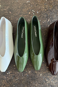 HINTED Olive Patent _hover