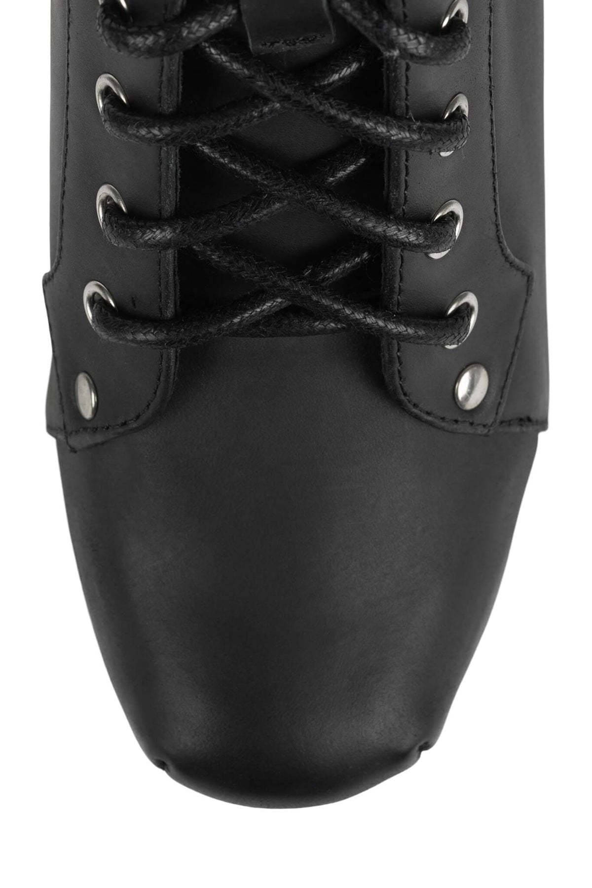 HOLY Jeffrey Campbell Platform Boot Black Silver  