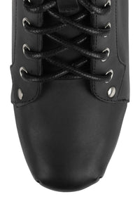 HOLY Jeffrey Campbell Platform Boot Black Silver  