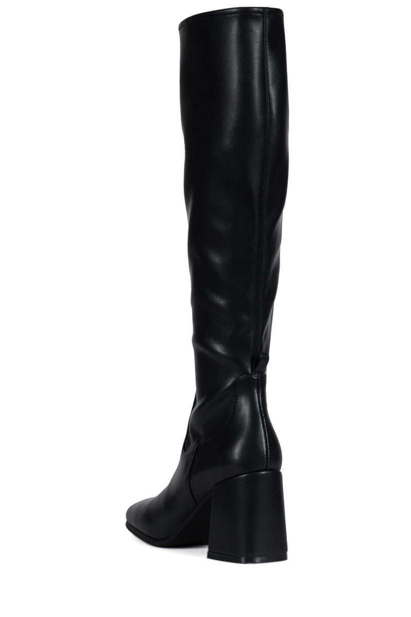 HOTLAVA-K2 Jeffrey Campbell Heeled Boot New Black