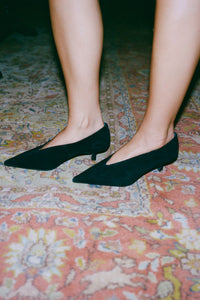 IDA-MAE Black Suede _hover