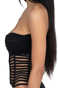 ILLEGAL Jeffrey Campbell Top Black