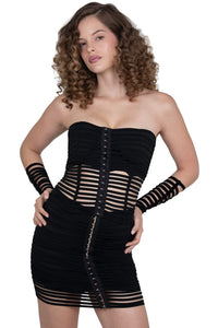 ILLEGAL Jeffrey Campbell Top Black