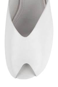 INDWELL Flat Mule White 