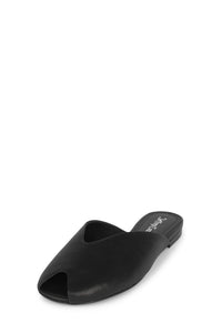 INDWELL Flat Mule Black _hover