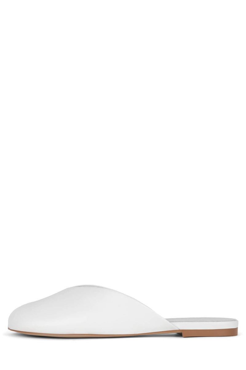 INDWELL Flat Mule White