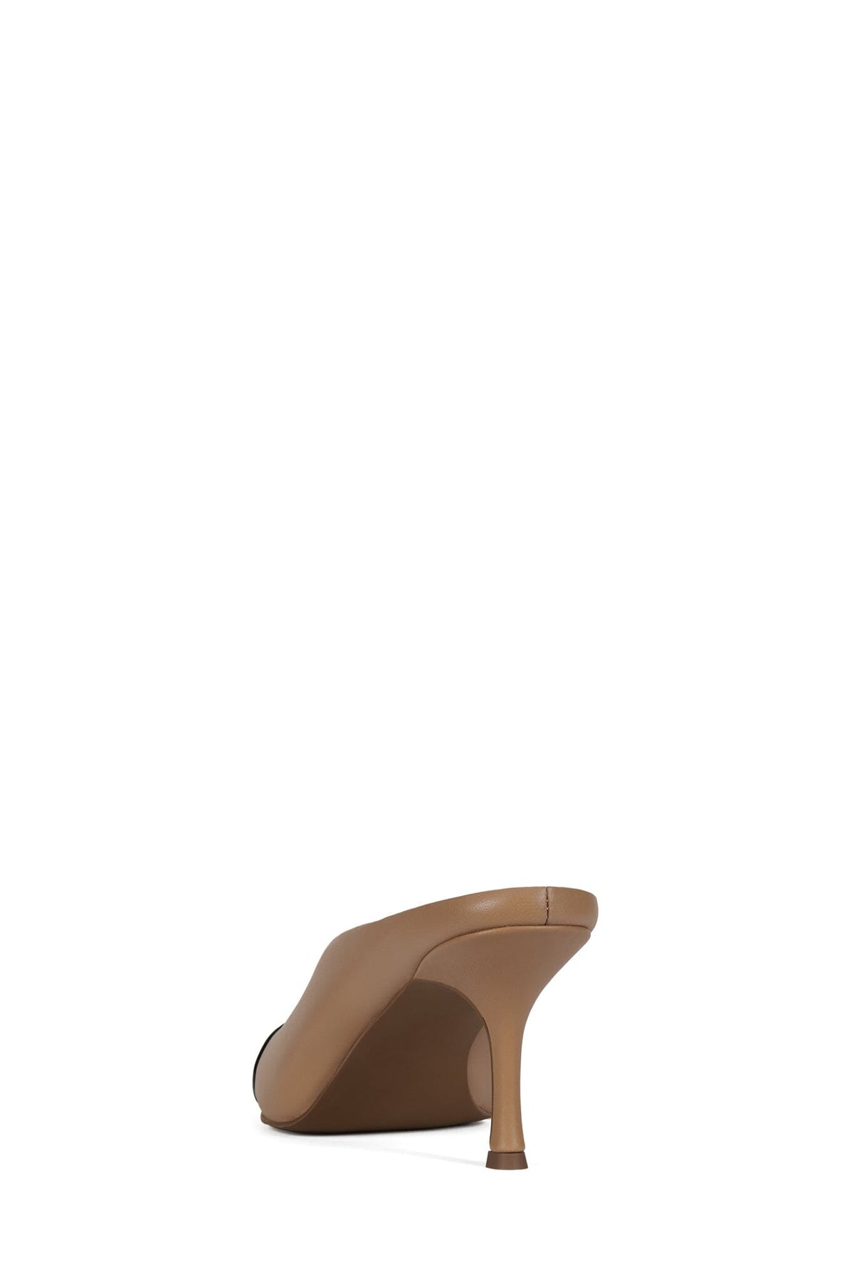 INVESTOR Jeffrey Campbell Heeled Sandal Dark Apricot Black 