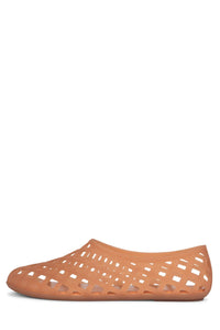 JELLZ Flat Jeffrey Campbell Natural Matte 6 