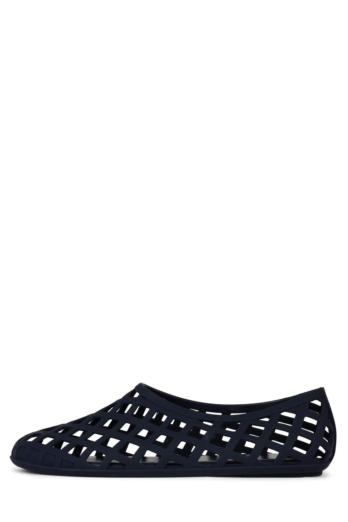 JELLZ Flat Jeffrey Campbell Navy Matte 6 