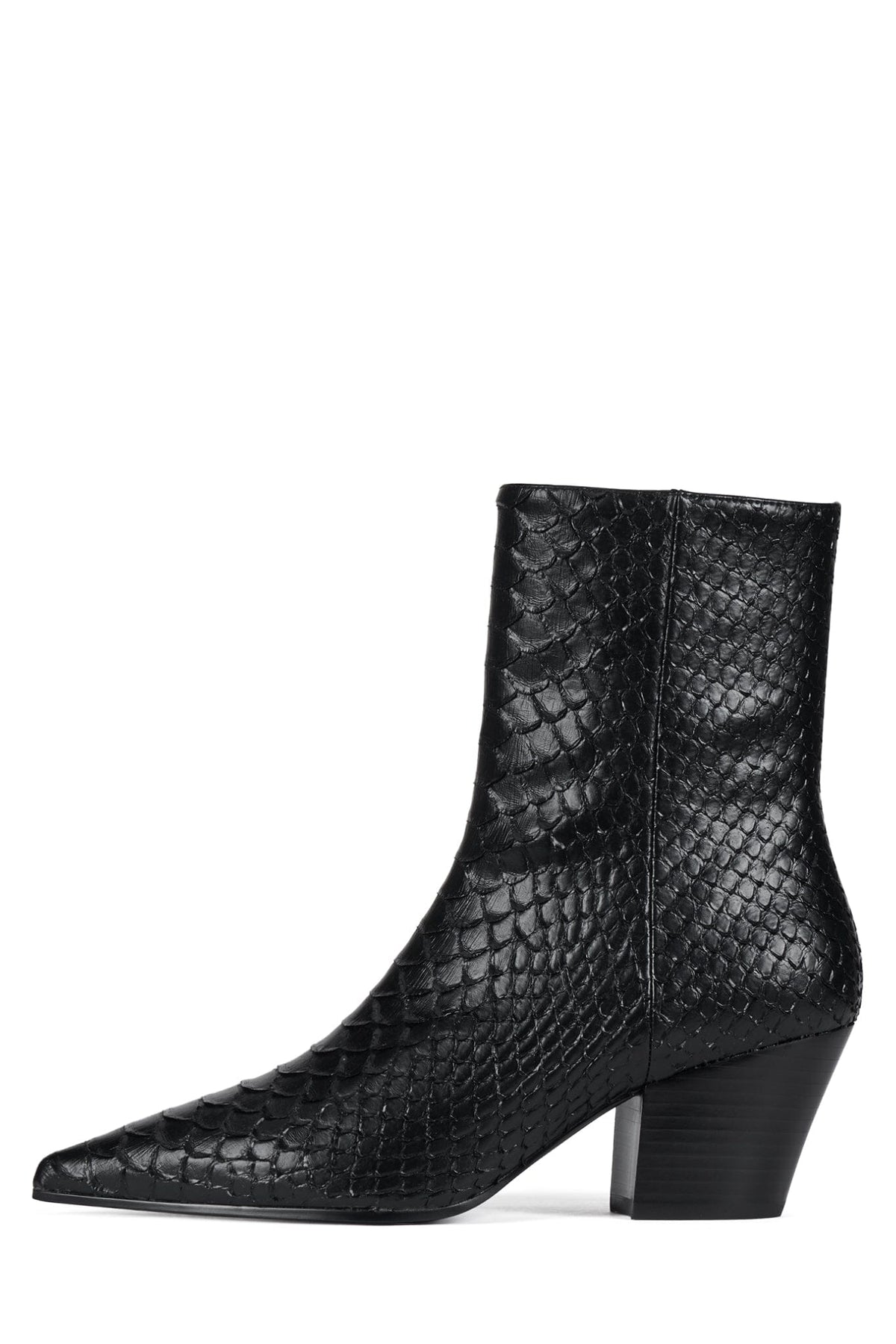 JOSHUATREE Jeffrey Campbell Ankle Boot Black Snake