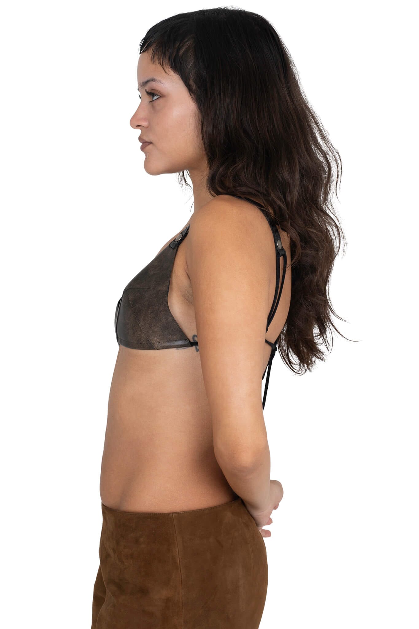 JUNIA TOP Jeffrey Campbell Triangle Bra Top