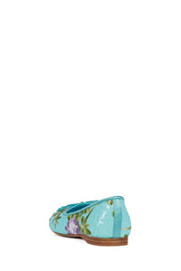 KALLI-SEQ Jeffrey Campbell Flat Blue Combo