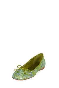 KALLI-SEQ Jeffrey Campbell Flat Chartreuse Combo _hover