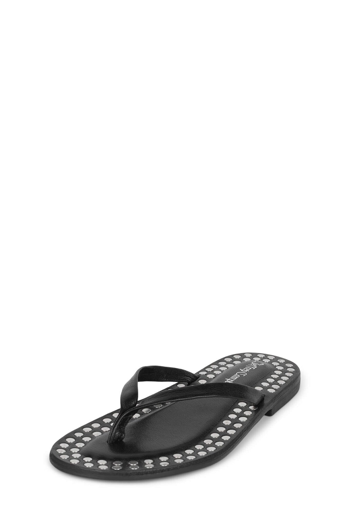 KATRINA-ST Flat Sandal Black Silver _hover
