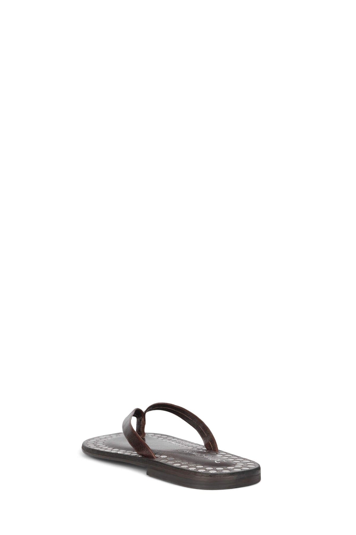 KATRINA-ST Flat Sandal Brown Silver