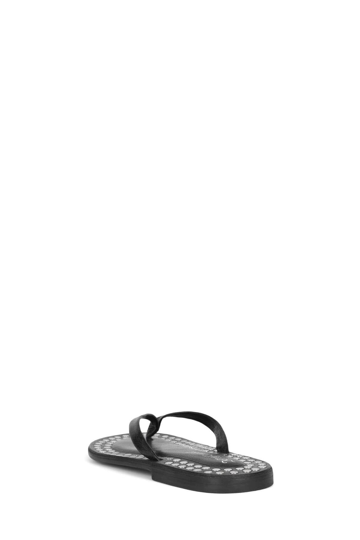 KATRINA-ST Flat Sandal Black Silver 