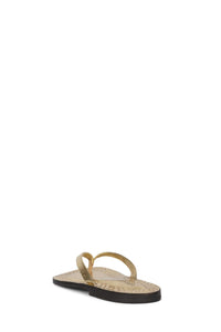 KATRINA-ST Flat Sandal Gold Gold 