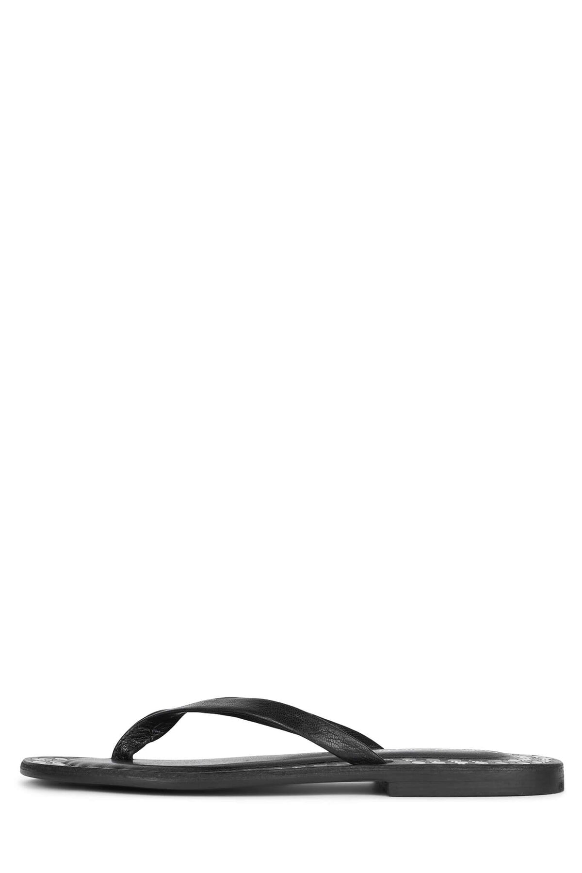 KATRINA-ST Flat Sandal Black Silver 