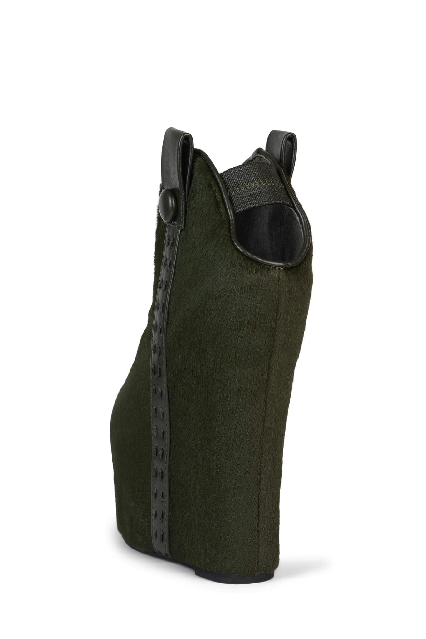 KELSEY-FUR Jeffrey Campbell Platform Bootie