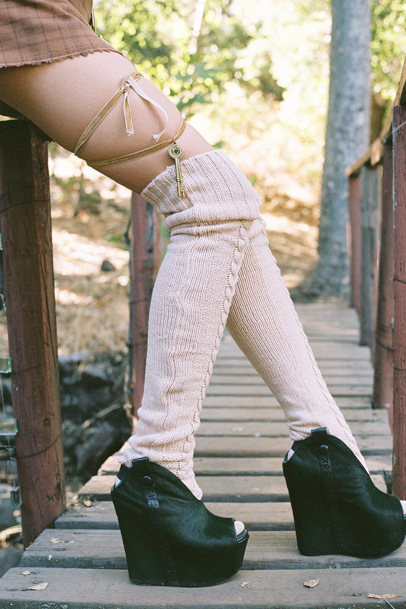 KELSEY-FUR Jeffrey Campbell Platform Bootie
