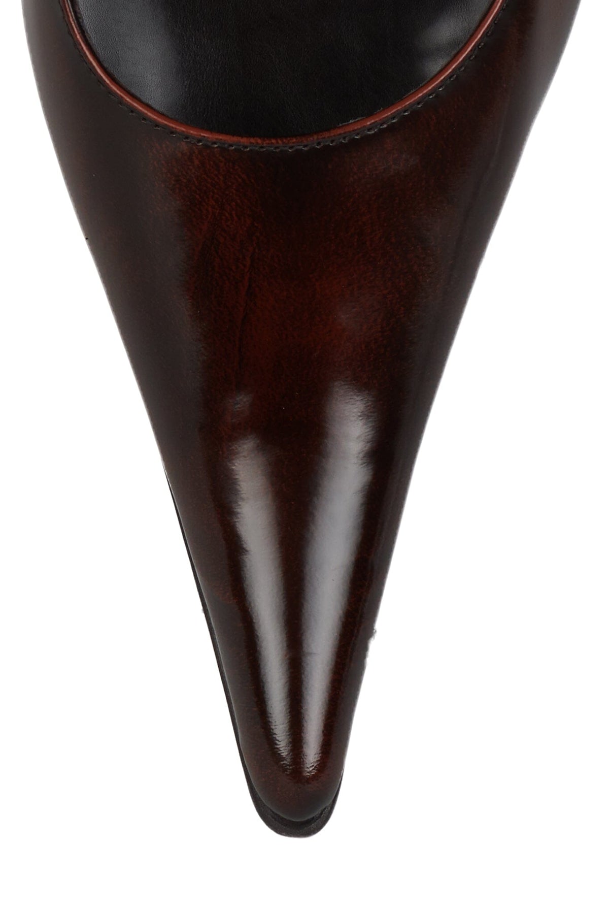 KICKIT Jeffrey Campbell Stiletto Heel Pump Coffee Box Ruboff