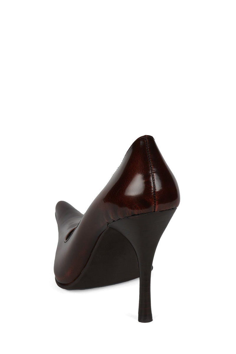 KICKIT Jeffrey Campbell Stiletto Heel Pump Coffee Box Ruboff