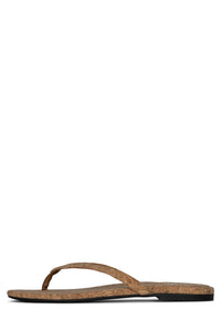 KIERRA Flat Sandal DV Cork 6 