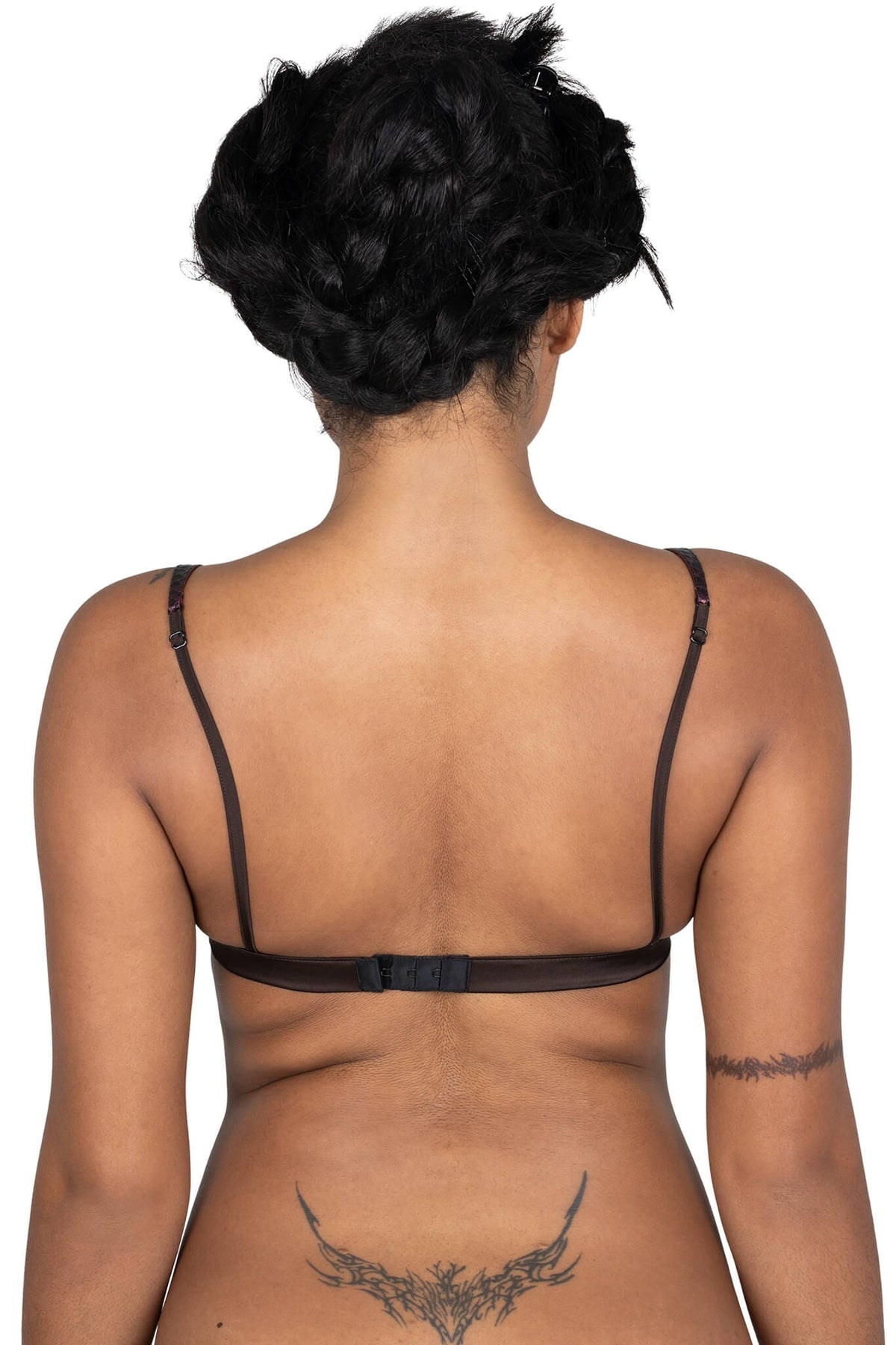 KOMIKO Jeffrey Campbell Bra Top Wine Snake