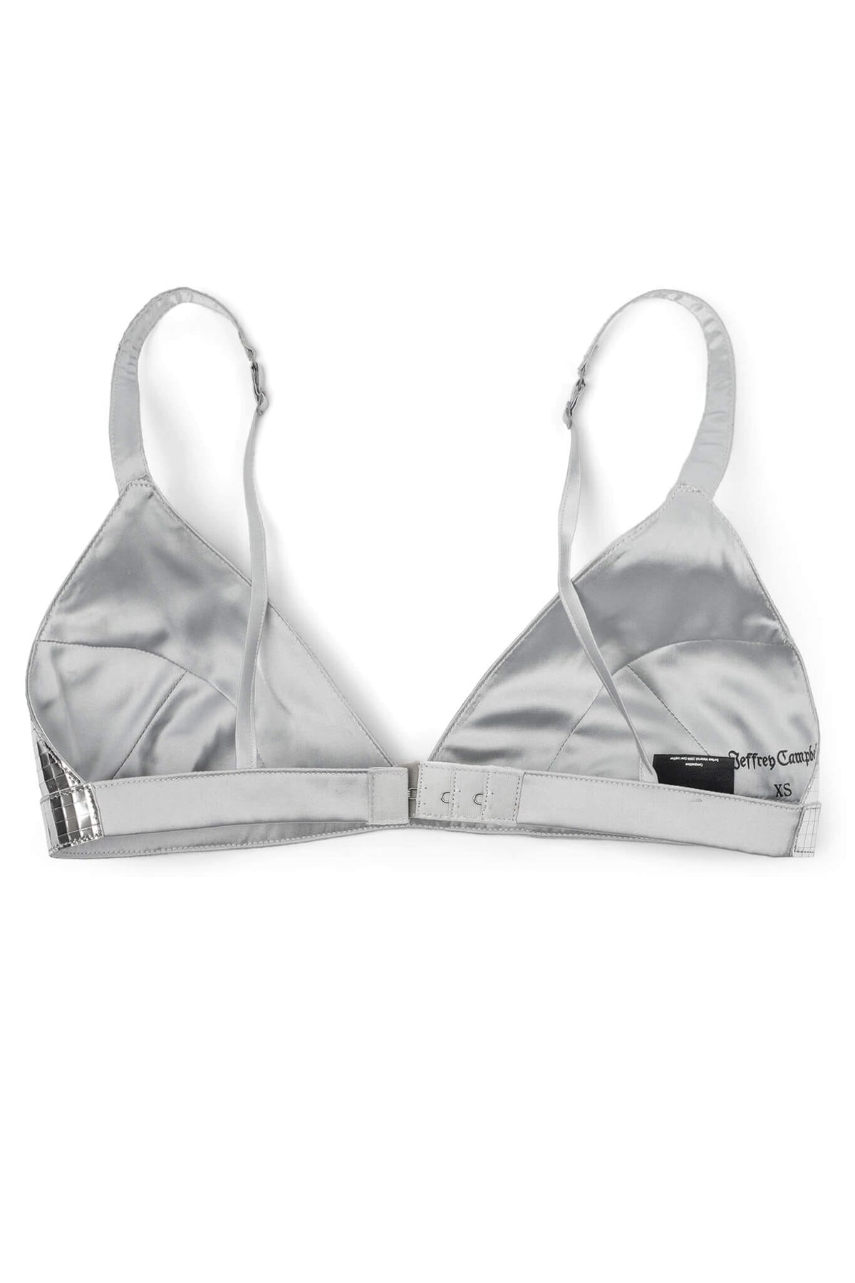 KOMIKO Jeffrey Campbell Bra Top Silver Grid
