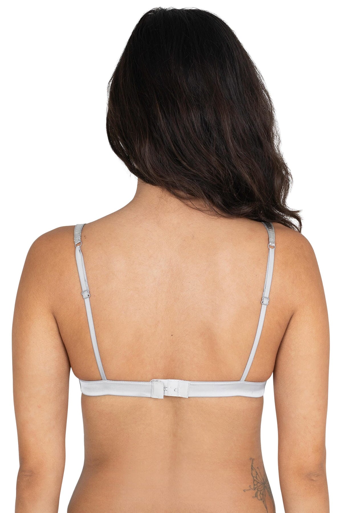 KOMIKO Jeffrey Campbell Bra Top Silver Grid