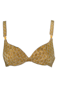 KORIE-SEQ Jeffrey Campbell Top Gold Combo 