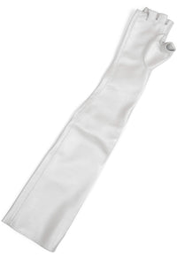 KRAFTIG GLOVES Jeffrey Campbell Leather Gloves White